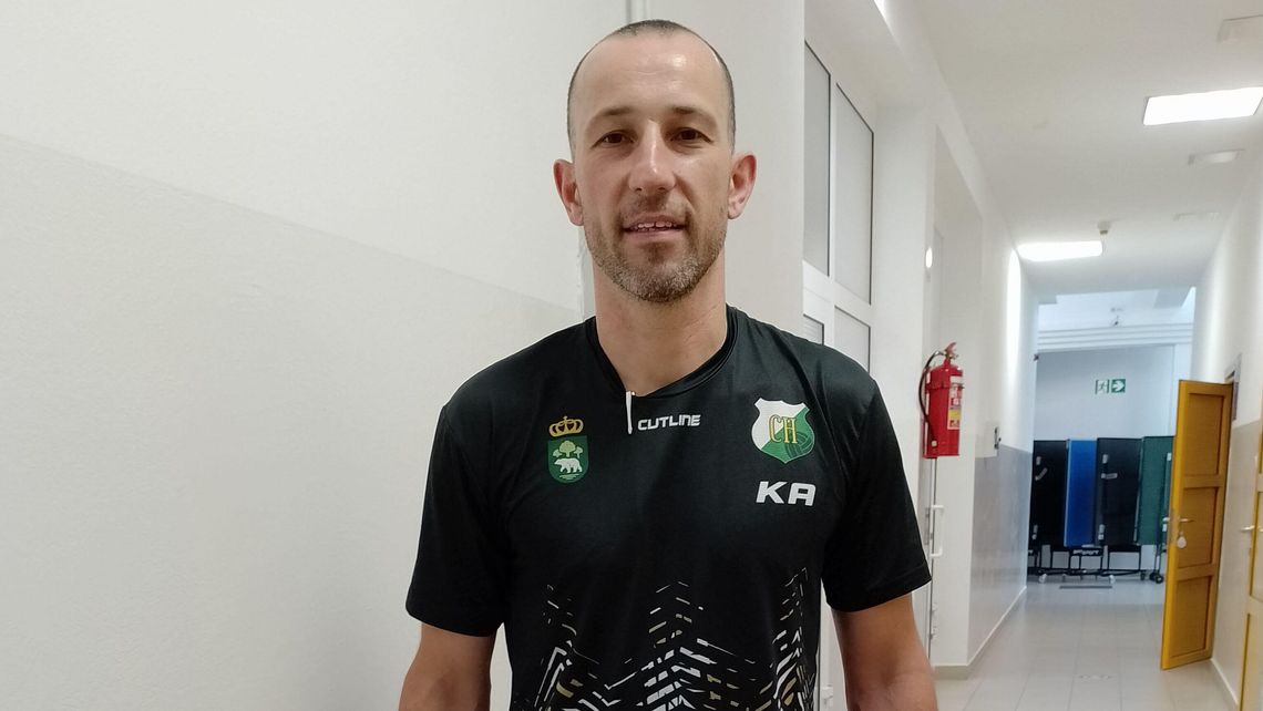 Krzysztof Andrzejewski (ChKS Chełm): Zmierzamy w dobrym kierunku