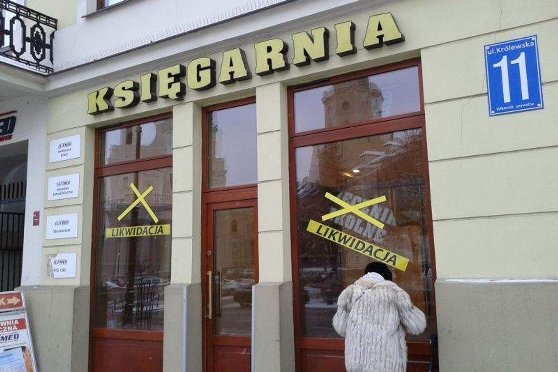 Księgarnie w Lublinie: Jedną zamkną, drugą otworzą