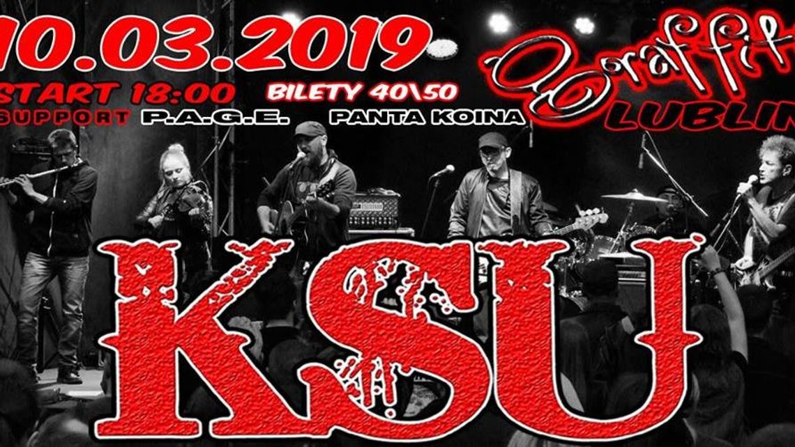 KSU wystąpi w klubie Graffiti KSU wystąpi w klubie Graffiti