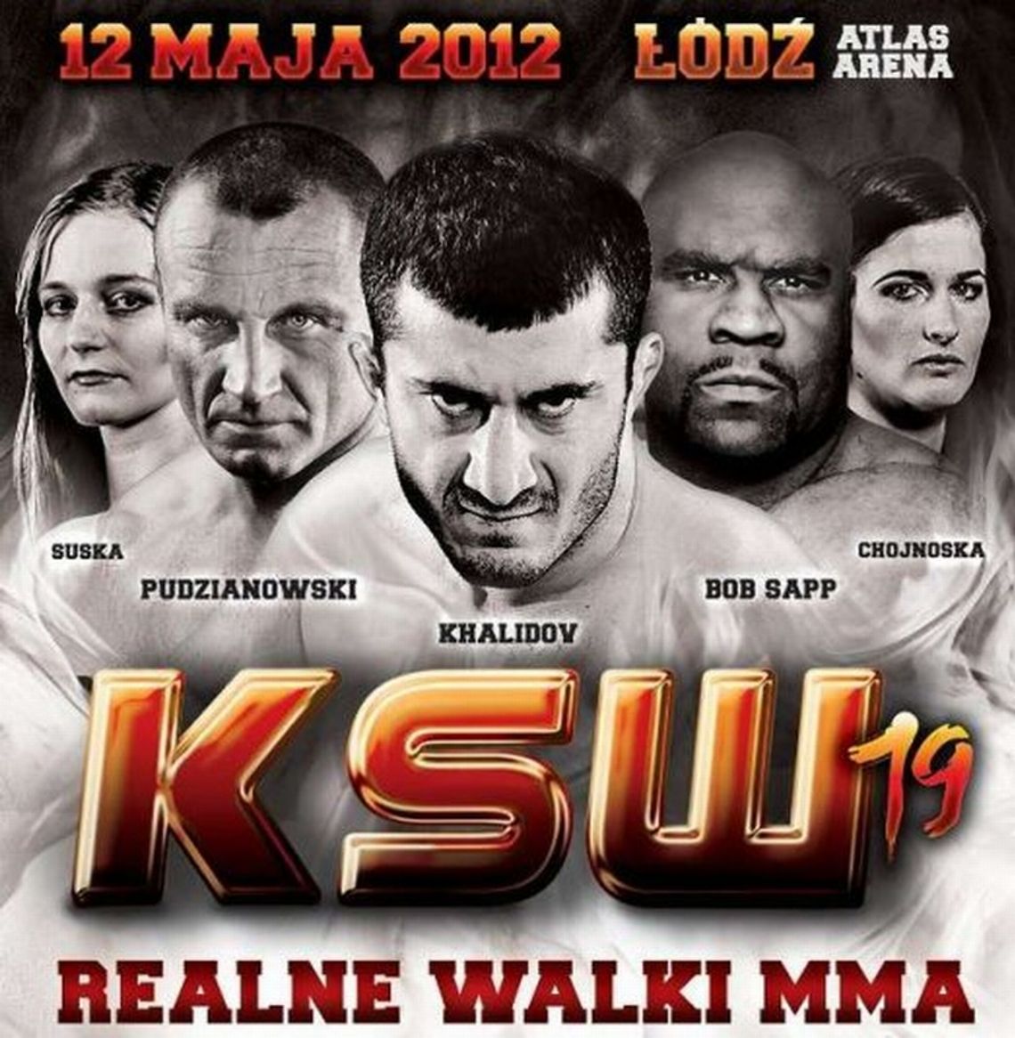 KSW 19 (transmisja ONLINE): Pudzian vs Sapp. Mamed Khalidov vs Wallace