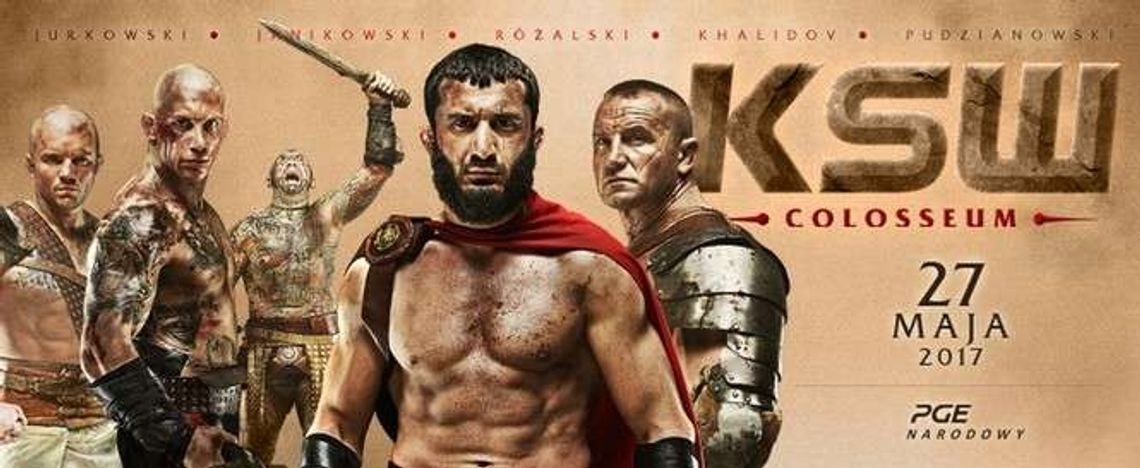 KSW 39: Khalidov, Pudzianowski, Popek, Burneika [transmisja online i w TV]. Karta walk