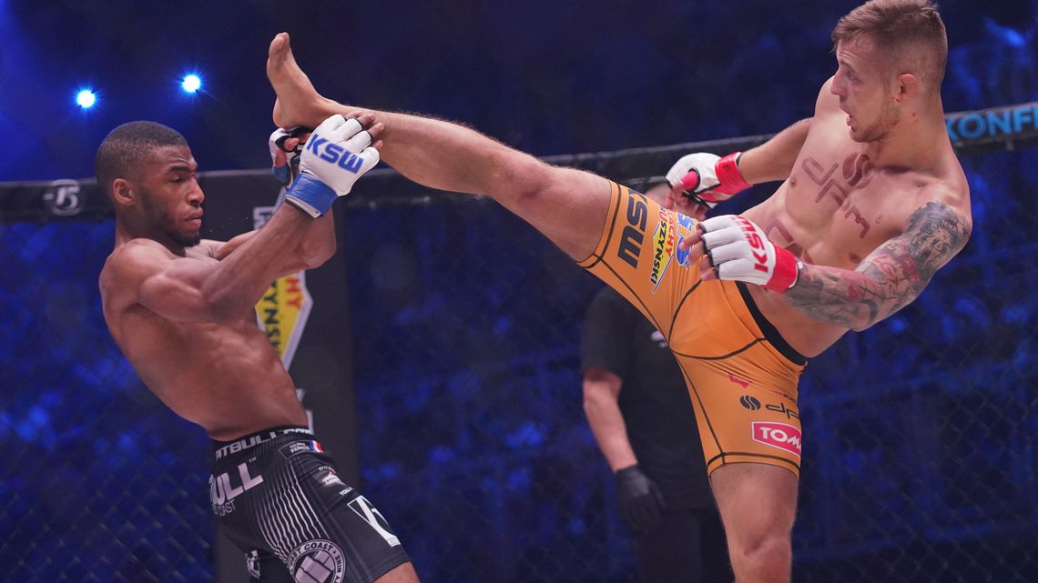 KSW 48 w Lublinie. Szymański pokonany przez Parnasse już w drugiej rundzie [dużo zdjęć]