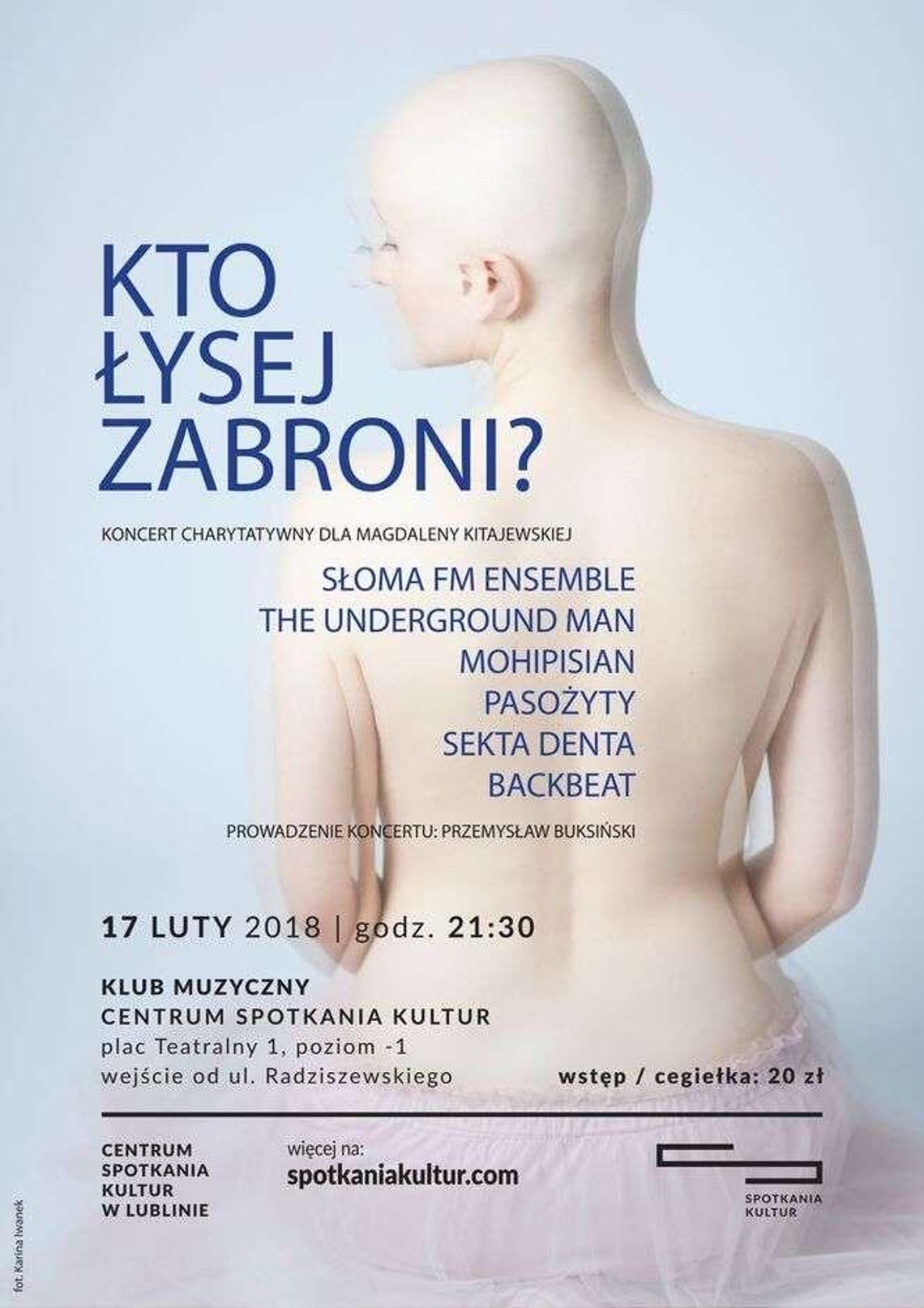 „Kto Łysej zabroni?”. Magda z Lublina walczy o życie, bliscy organizują koncert w CSK