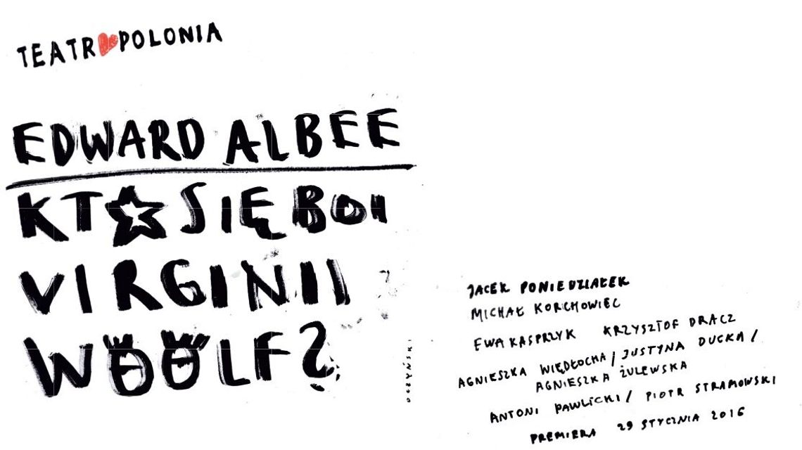 "Kto się boi Virginii Woolf?". Spektakle w CSK