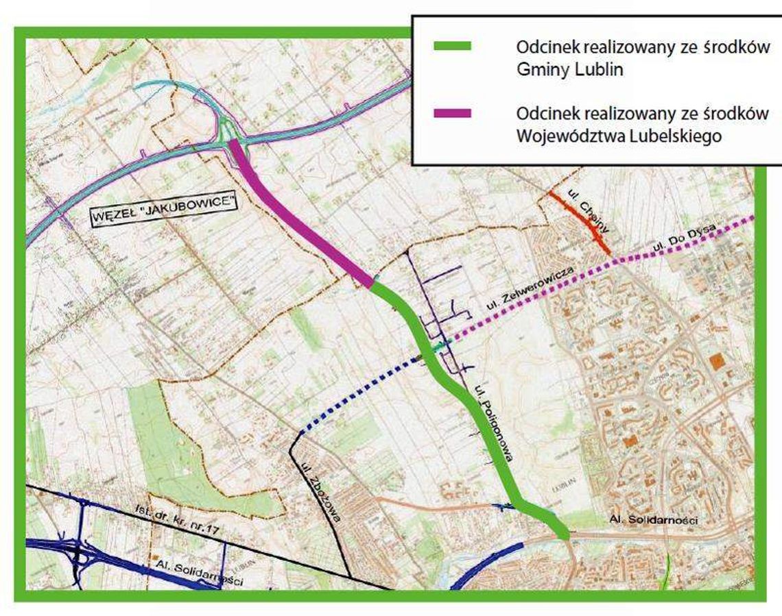 Kto zbuduje nowy dojazd do obwodnicy Lublina