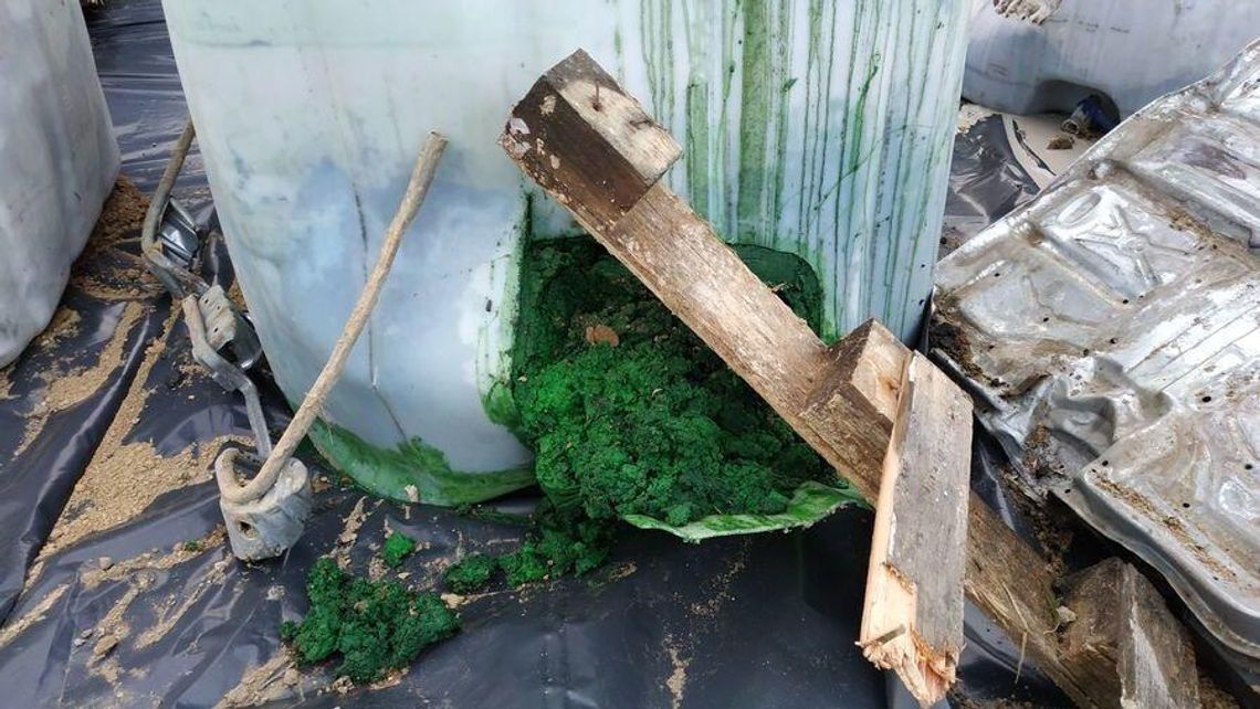 Ktoś podrzucił niebezpieczne odpady w Osówce. Gmina szuka sprawcy, wyznaczyła nagrodę