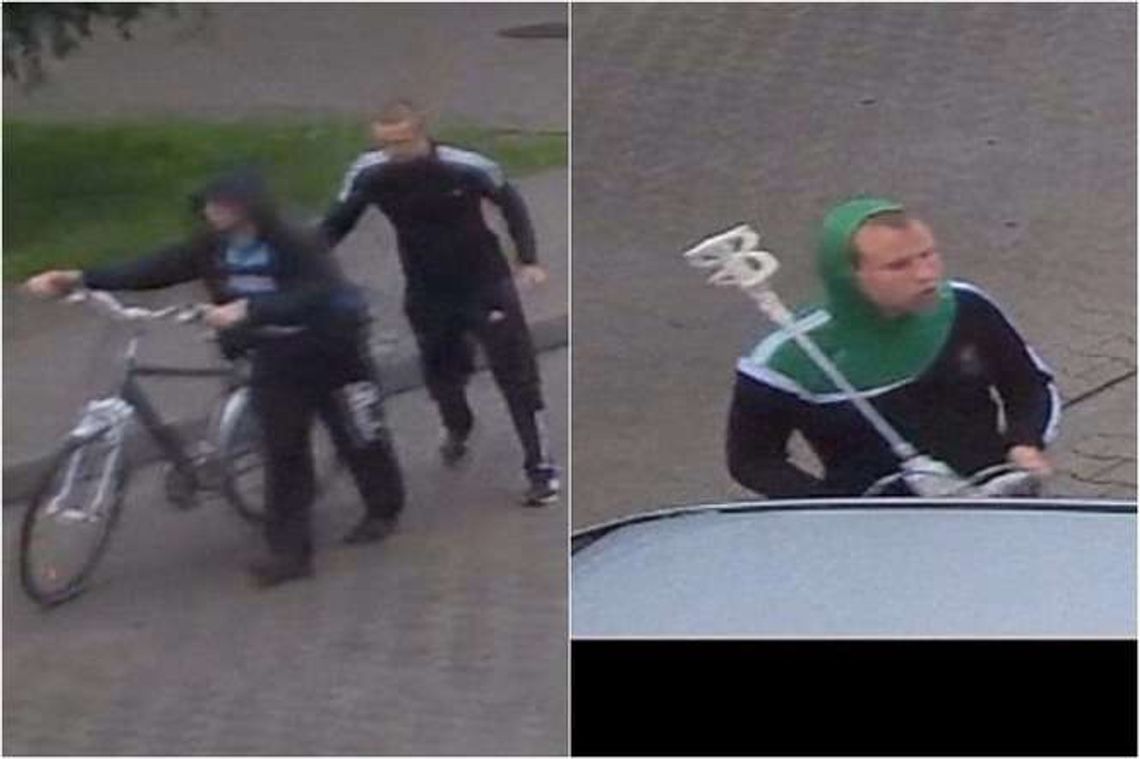 Ktoś ukradł lodówkę. Monitoring nagrał w okolicy tych trzech mężczyzn