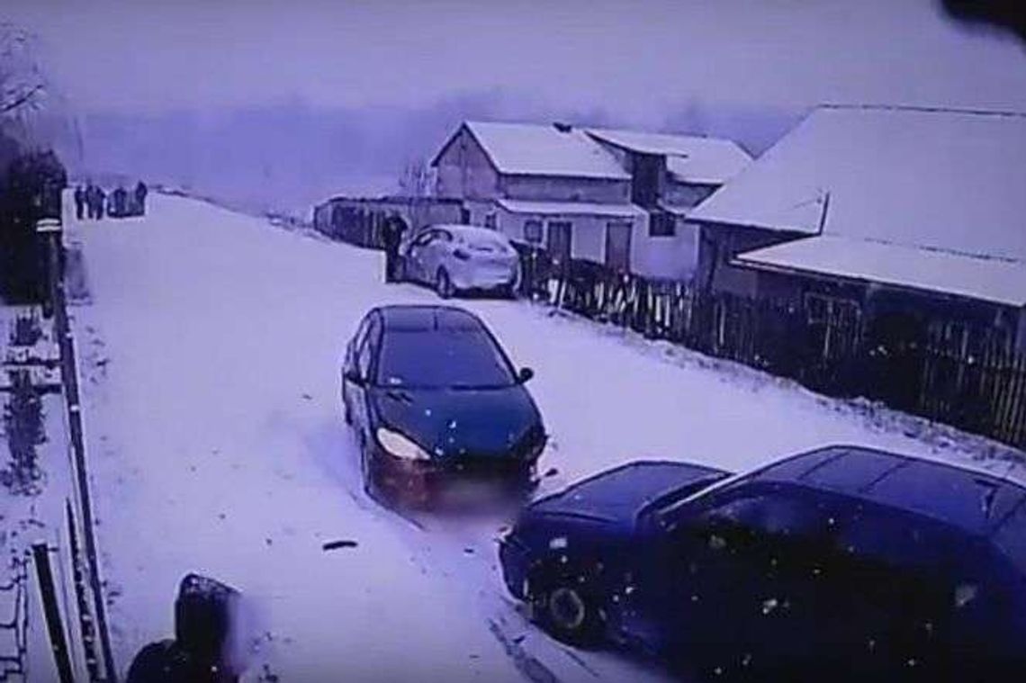 Ku przestrodze. Zobacz moment zderzenia się sześciu samochodów koło Lublina