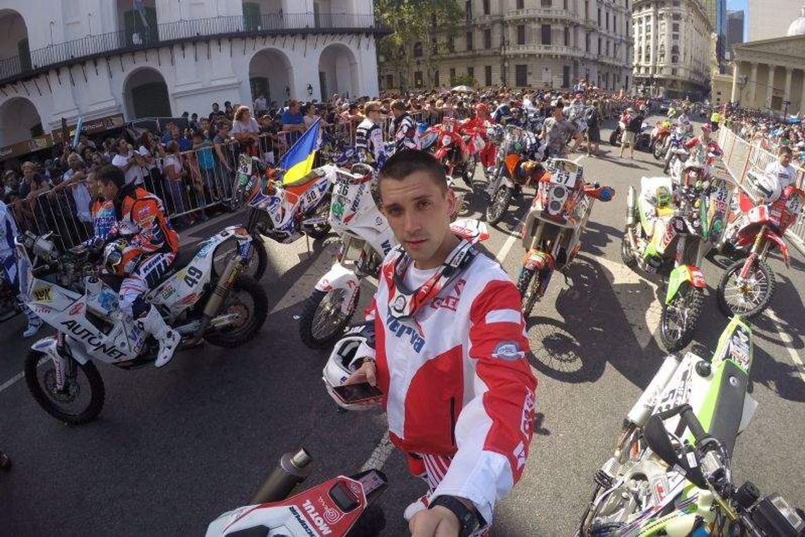 Kuba Piątek z Lublina startuje w Rajdzie Dakar 2015