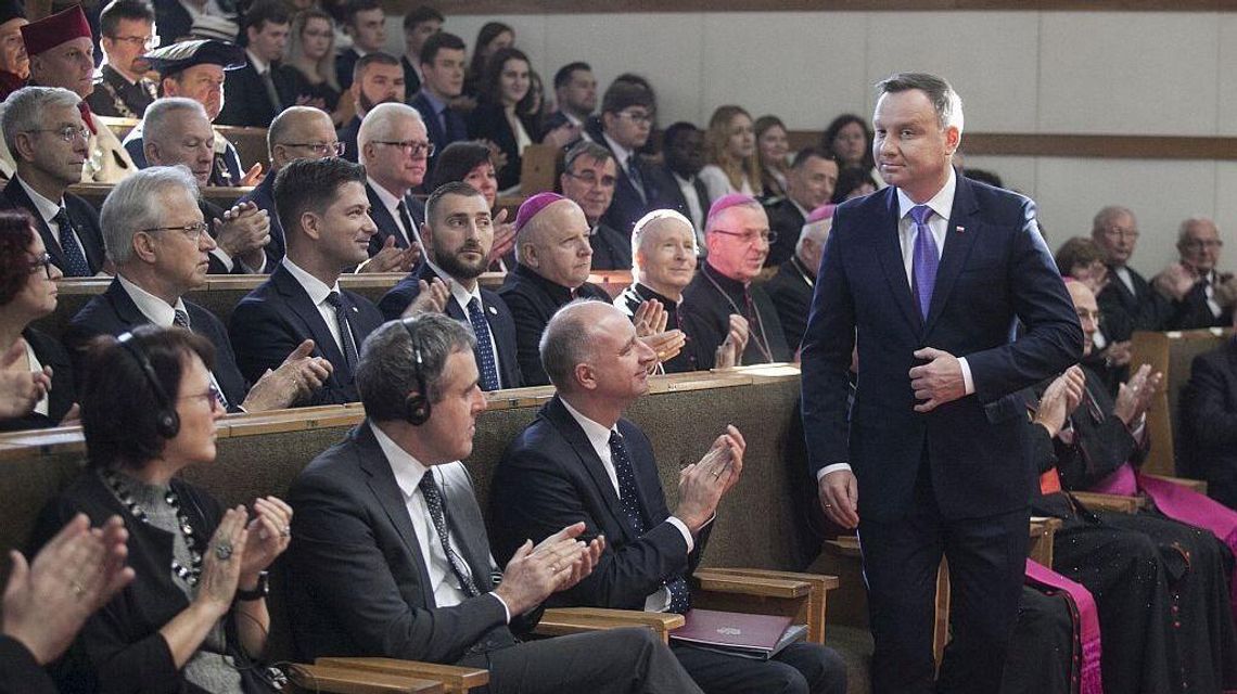 KUL. Inauguracja roku akademickiego z udziałem prezydenta Andrzeja Dudy [ZDJĘCIA]