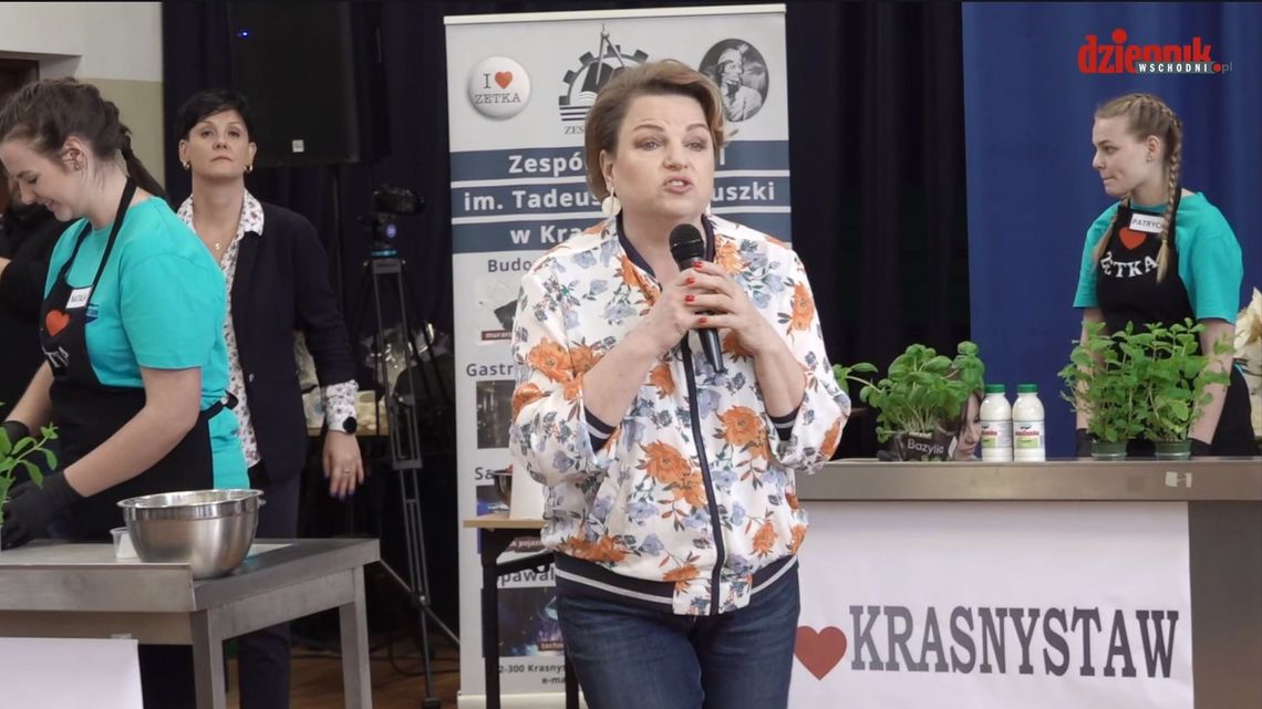 Kulminacja Konkursu "Prima Aprilis" Okręgowej Spółdzielni Mleczarskiej w Krasnymstawie