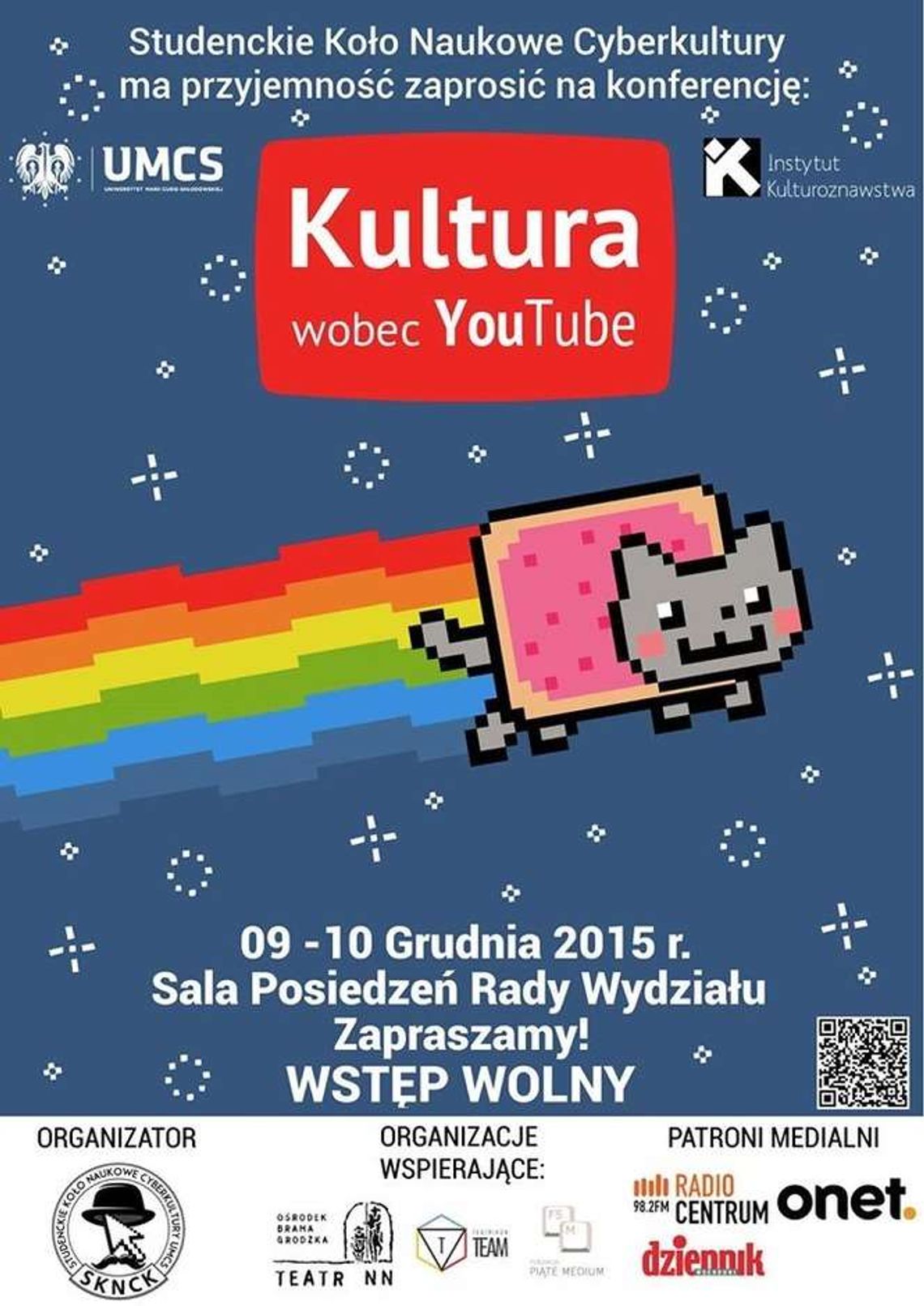 KulTube - Kultura wobec YouTube'a. Konferencja UMCS
