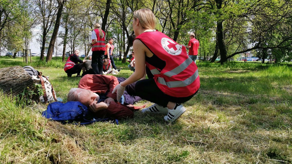 Kumulacja nieszczęść w parku. Tak wyglądają Mistrzostwa Pierwszej Pomocy Kumulacja nieszczęść w parku. Tak wyglądają Mistrzostwa Pierwszej Pomocy
