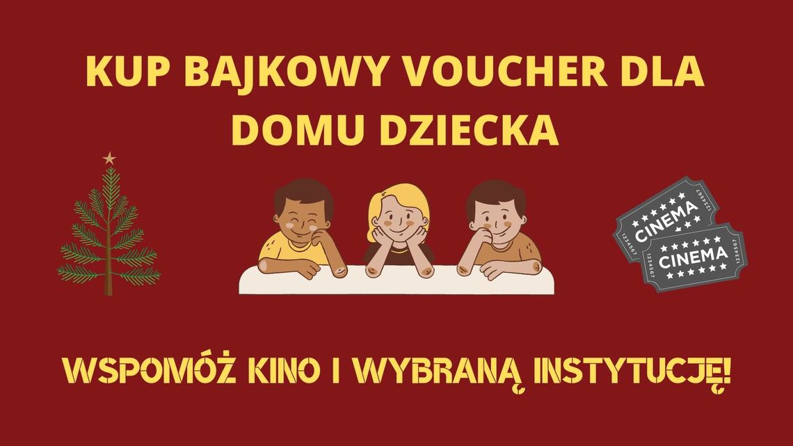 Kup dziecku bilet do kina Bajka. Na film w 2021 roku