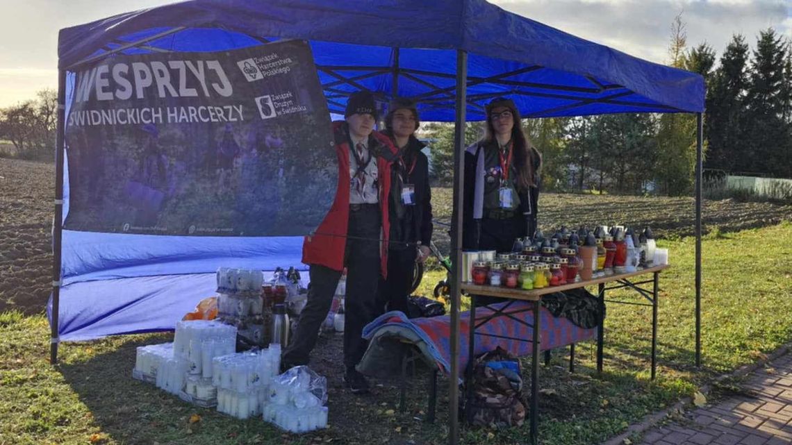 Kup znicz za dowolną kwotę i wesprzyj świdnickich harcerzy 