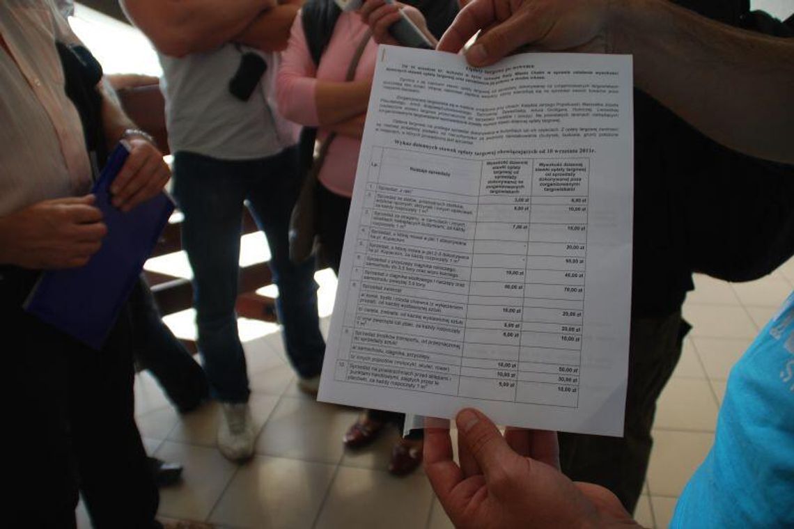 Kupcy z Chełma spotkali się z prezydent. Brak porozumienia