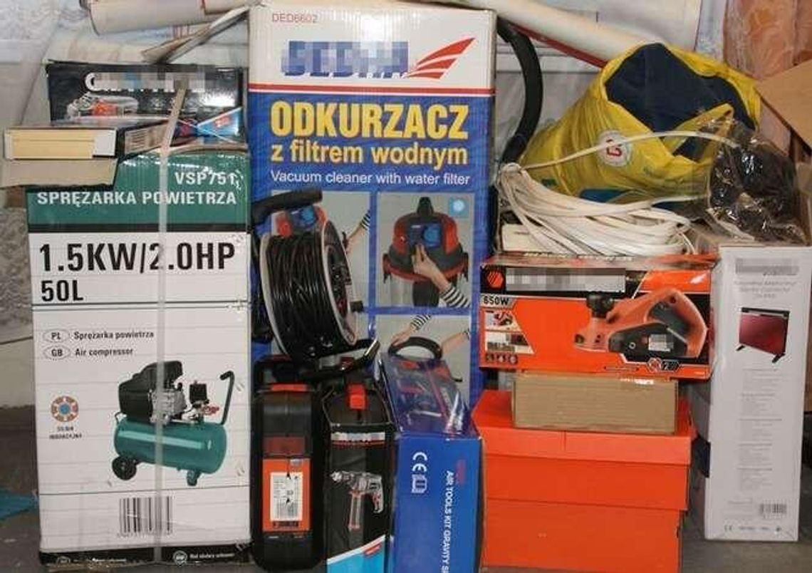 Kupował i nie płacił. Wyłudził meble, sprzęt elektroniczny, paliwo, a nawet… pizzę