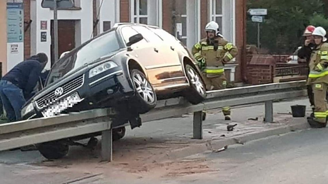 Kurów: Wjechał na barierę, bo był pijany. Uciekł, a potem sam przyszedł na komisariat