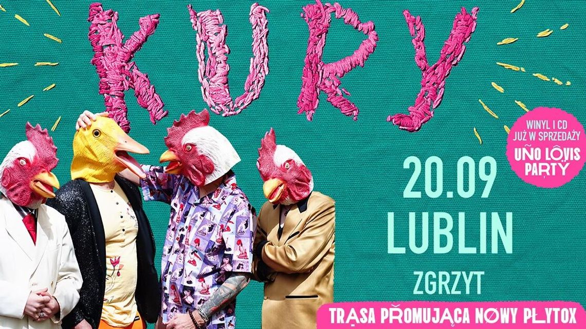 Kury w Lublinie, czyli Uno Lovis Party w Zgrzycie Kury w Lublinie, czyli Uno Lovis Party w Zgrzycie