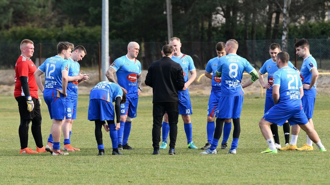 Łada 1945 Biłgoraj – Błękitni Obsza 1:1. Remis w szlagierze