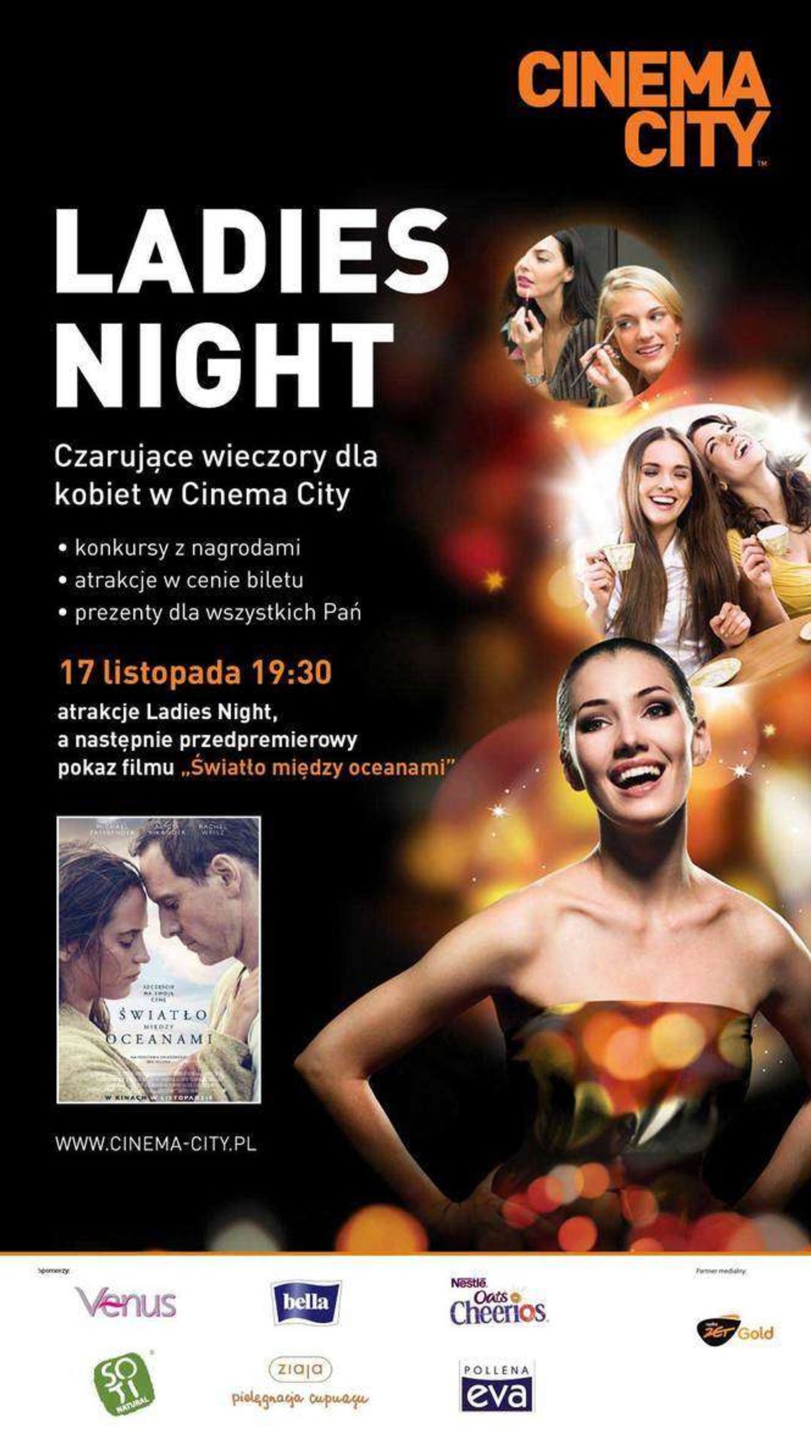 Ladies Night w Cinema City: Światło między oceanami