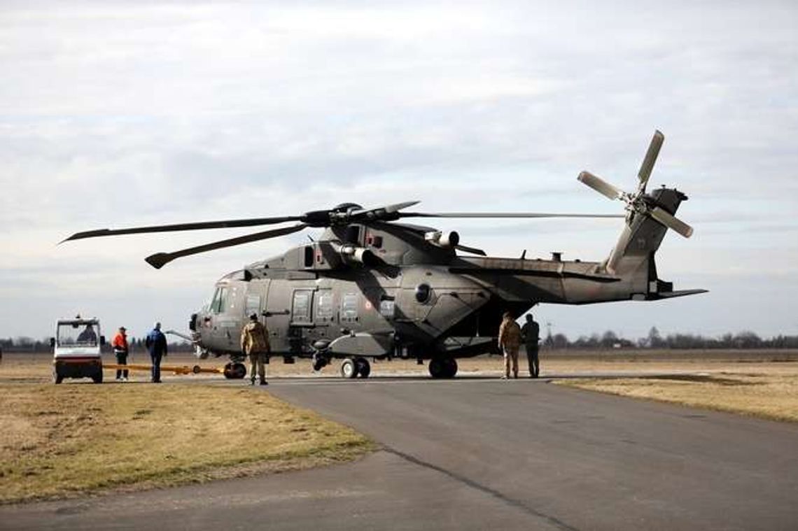 Lądowanie AW101 to był "środek ostrożności"
