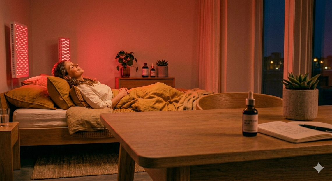 Lampa z czerwonym światłem – jak wspiera zdrowy sen i naturalny rytm dobowy