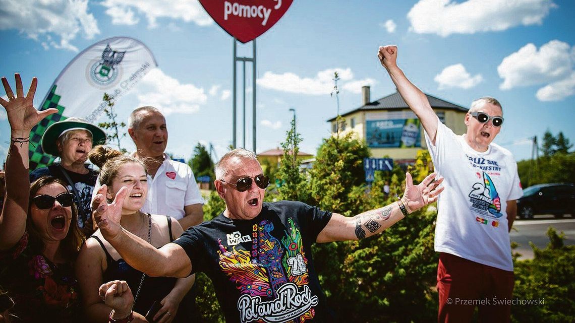 Latem serce, zimą choinka. W Chełmie jest rondo im. Wielkiej Orkiestry Świątecznej Pomocy Latem serce, zimą choinka. W Chełmie jest rondo im. Wielkiej Orkiestry Świątecznej Pomocy