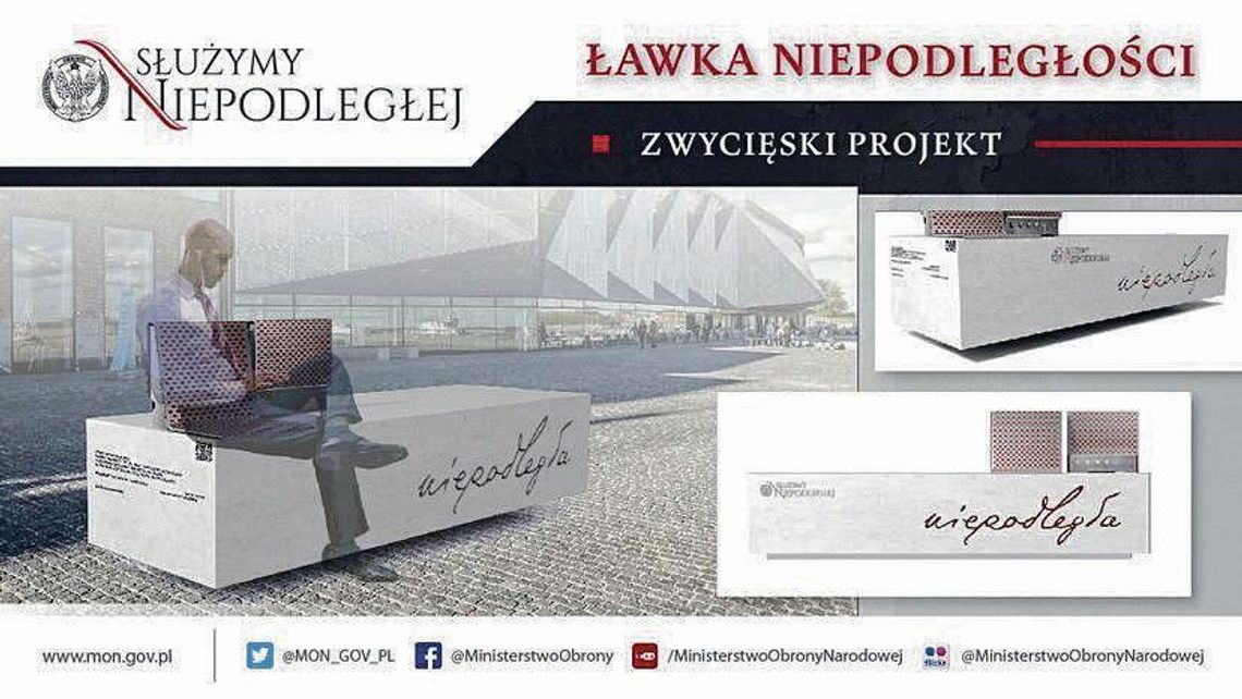 Ławeczka marszałka Piłsudskiego powstanie w Łęcznej