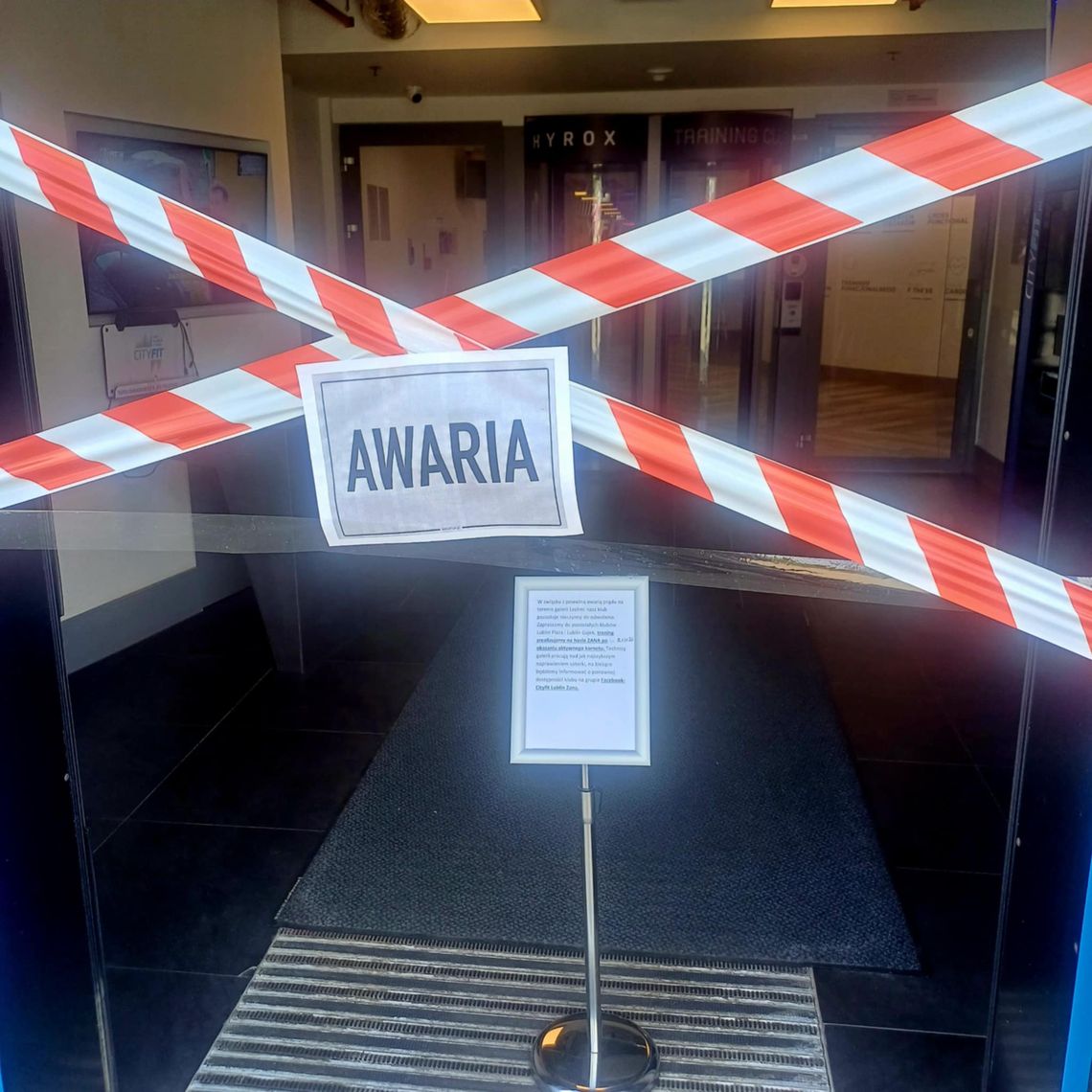 Leclerc zamknięty. Powód? Awaria prądu Leclerc zamknięty. Powód? Awaria prądu