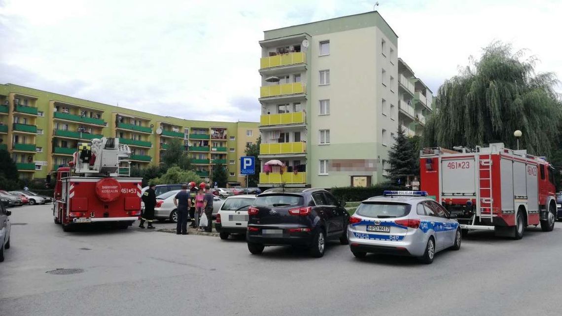 Łęczna: 27-latek wszedł na cudzy balkon i groził, że skoczy