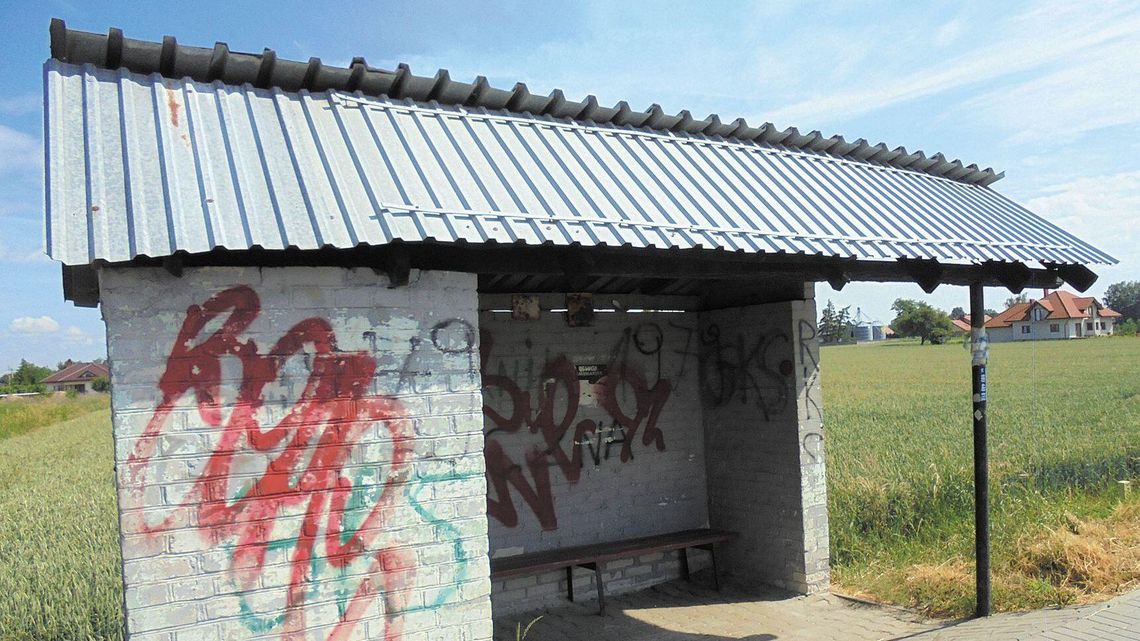 Łęczna: Graffiti ma być receptą na obskurne przystanki Łęczna: Graffiti ma być receptą na obskurne przystanki