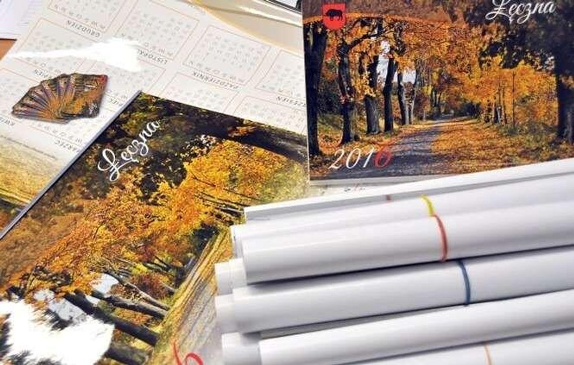 Łęczna. Kalendarze czekają w magistracie