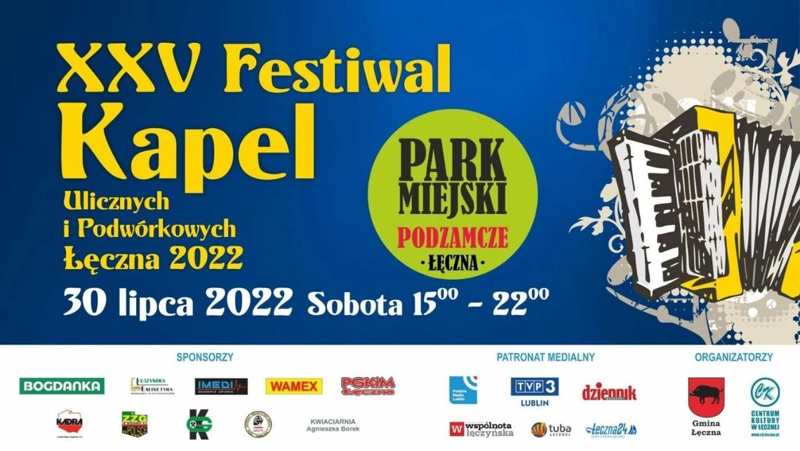 Łęczna stolicą folkloru miejskiego. XXV Festiwal Kapel Ulicznych i Podwórkowych