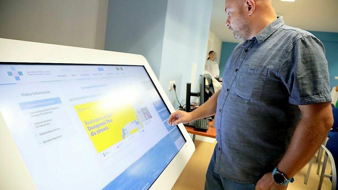Łęczna: Szpital bez barier. Dokumenty w brajlu, elektroniczne opaski i multimedialny kiosk