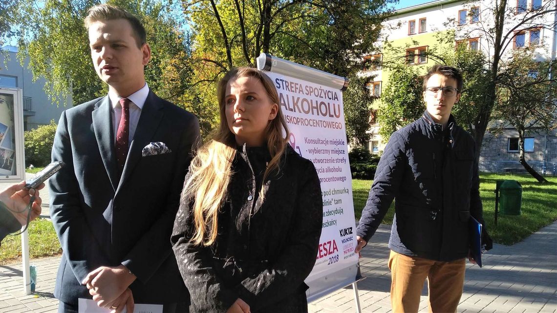 Legalne picie alkoholu w plenerze? Pomysł kandydata na prezydenta Lublina