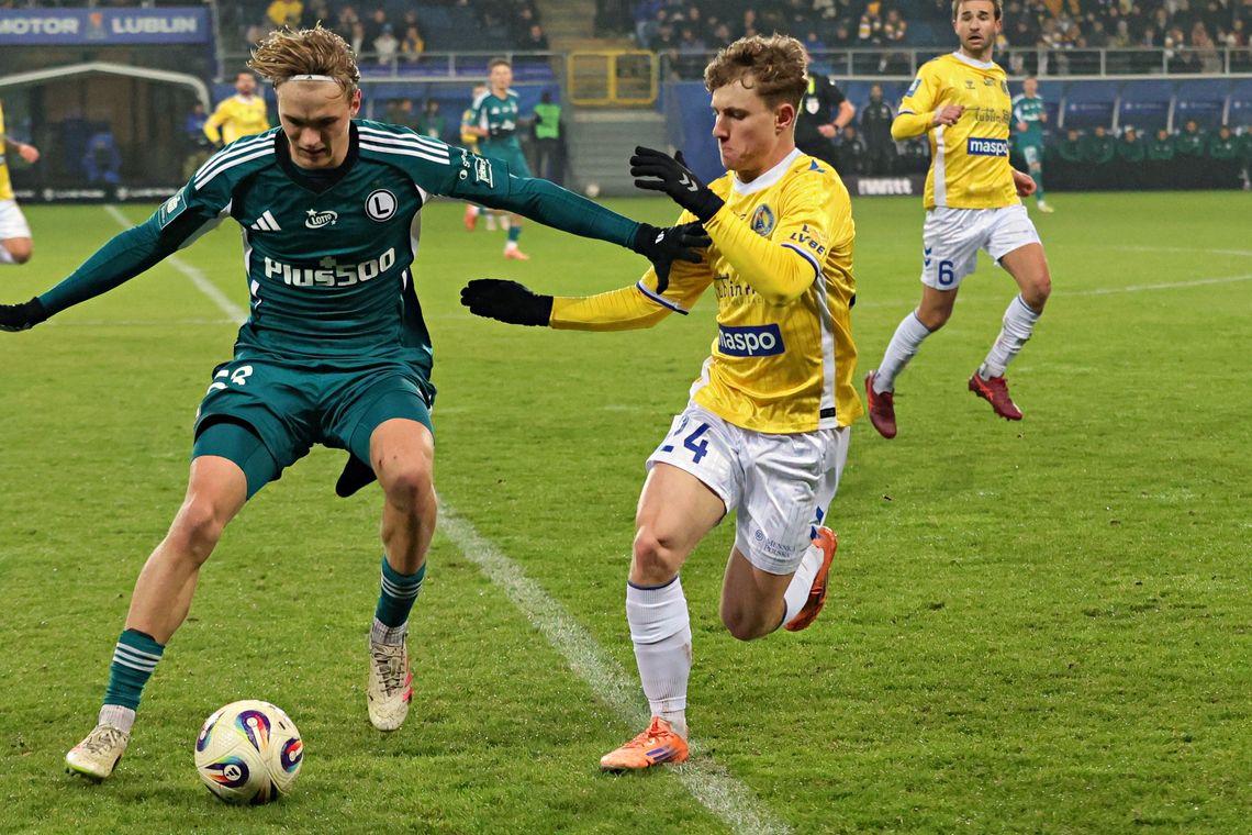 Legia Warszawa - Motor Lublin (relacja na żywo)