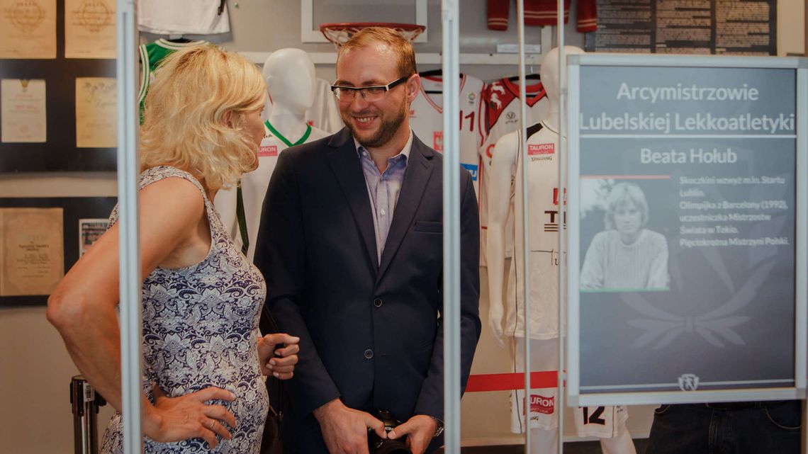 Lekkoatletyczni Mistrzowie Lublina w Centrum Historii Sportu [zdjęcia]