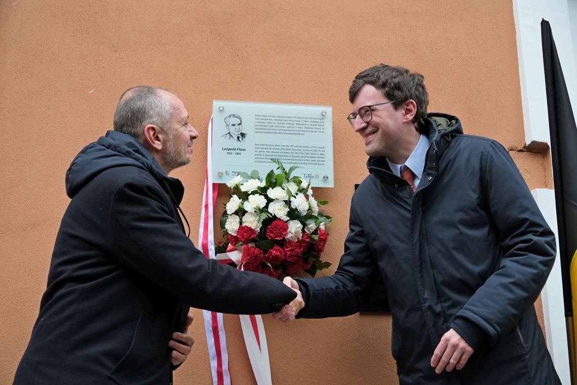 Leopold Flam upamiętniony w Lublinie