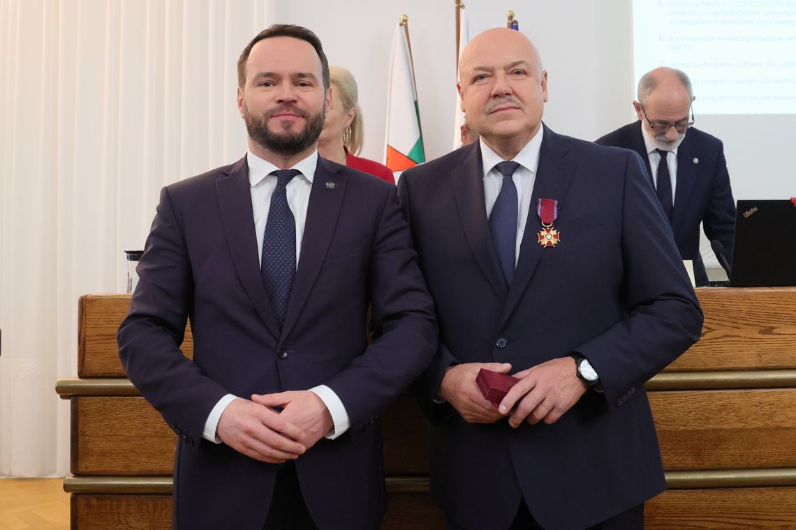 Leszek Daniewski odznaczony Złotym Krzyżem Zasługi Leszek Daniewski odznaczony Złotym Krzyżem Zasługi