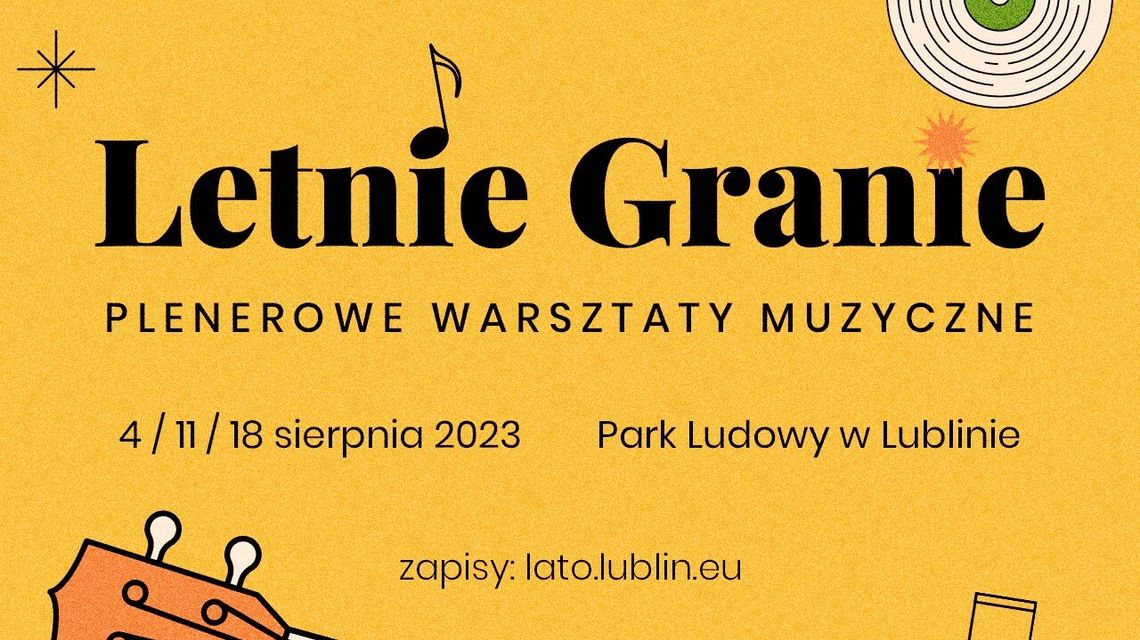 Letnie granie w Parku Ludowym w Lublinie