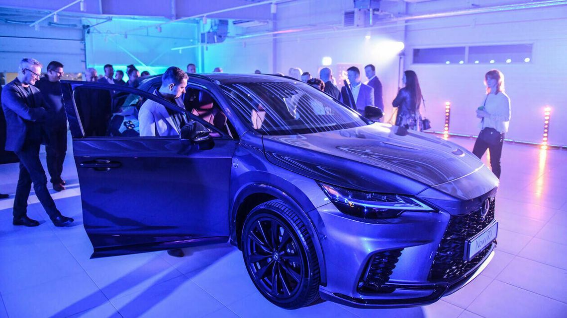 Lexus wjechał do Lublina. Otwarcie salonu i premiera modelu RX. Zdjęcia