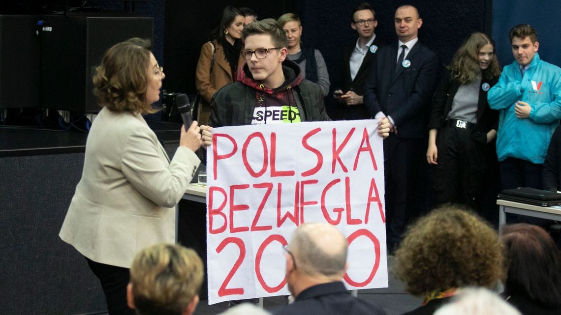 Licealista z Lublina do Kidawy-Błońskiej: „Polska bez węgla 2030”