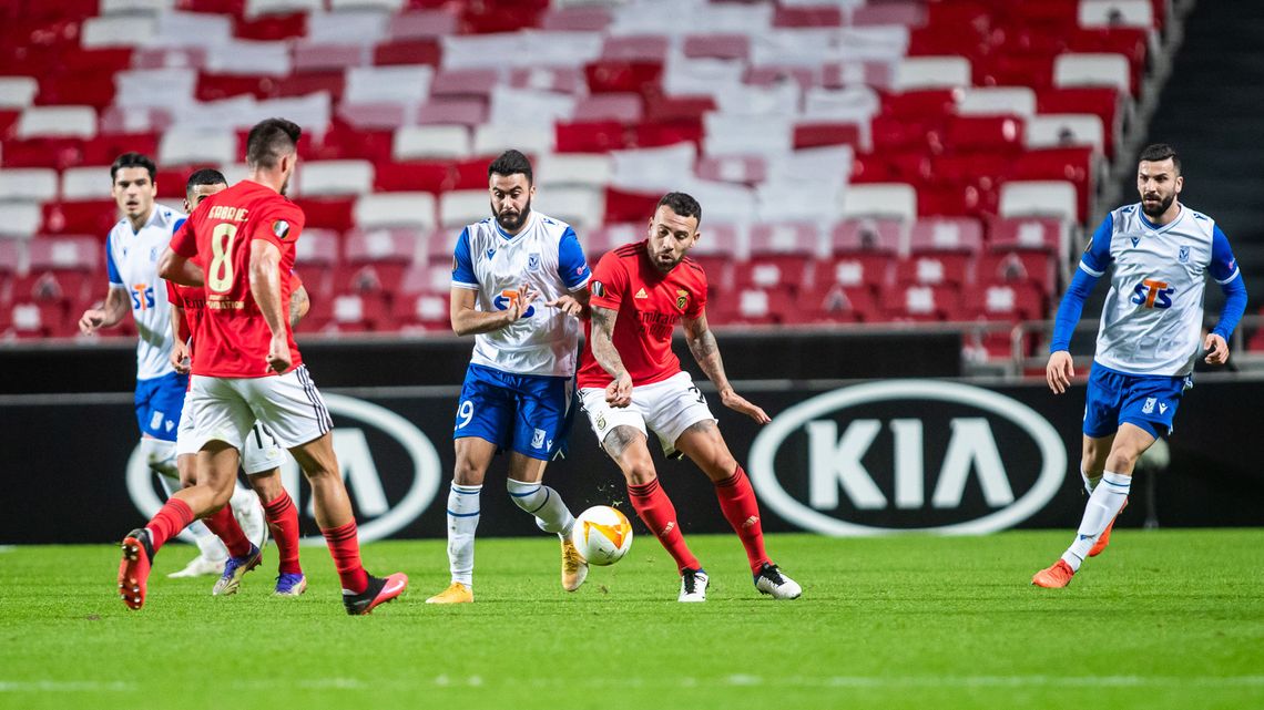 Liga Europy. Porażka Lecha Poznań w Lizbonie