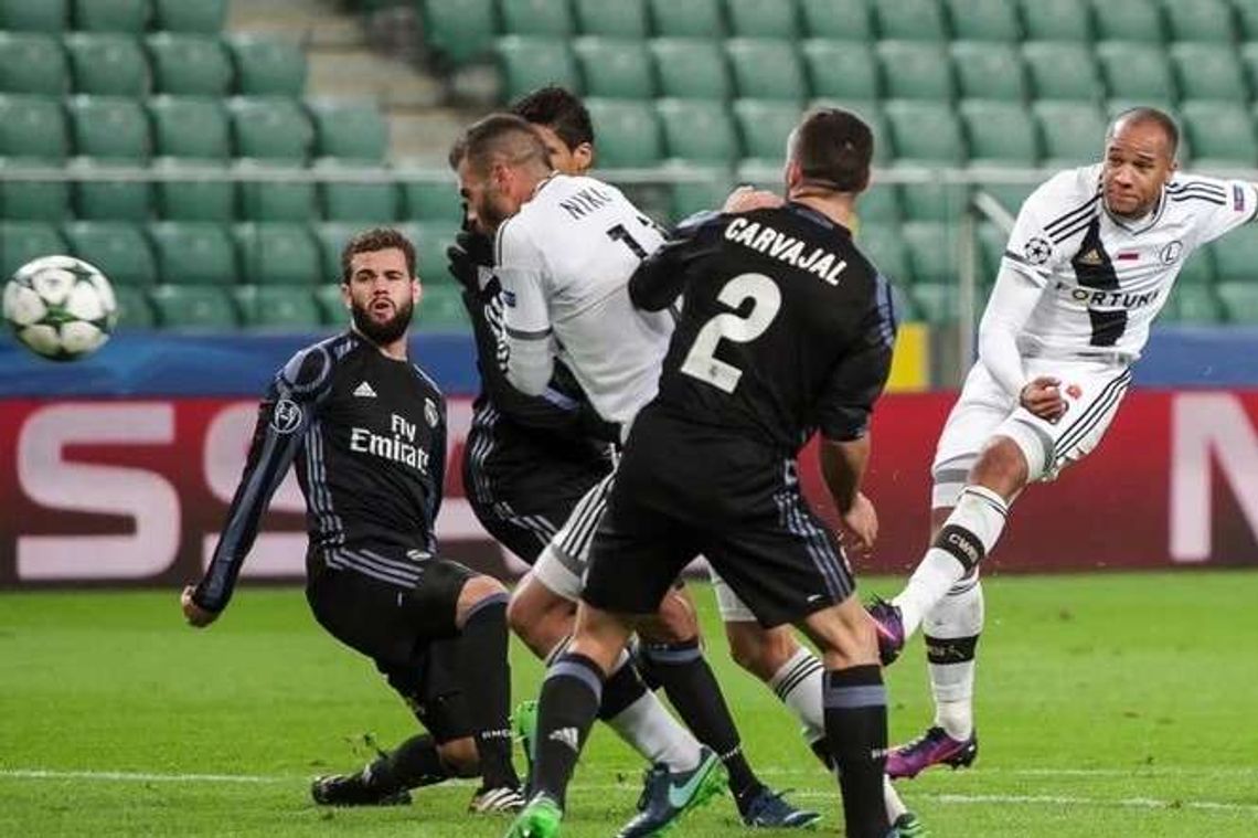 Liga Mistrzów: Legia Warszawa - Real Madryt 3:3 (bramki, wideo)