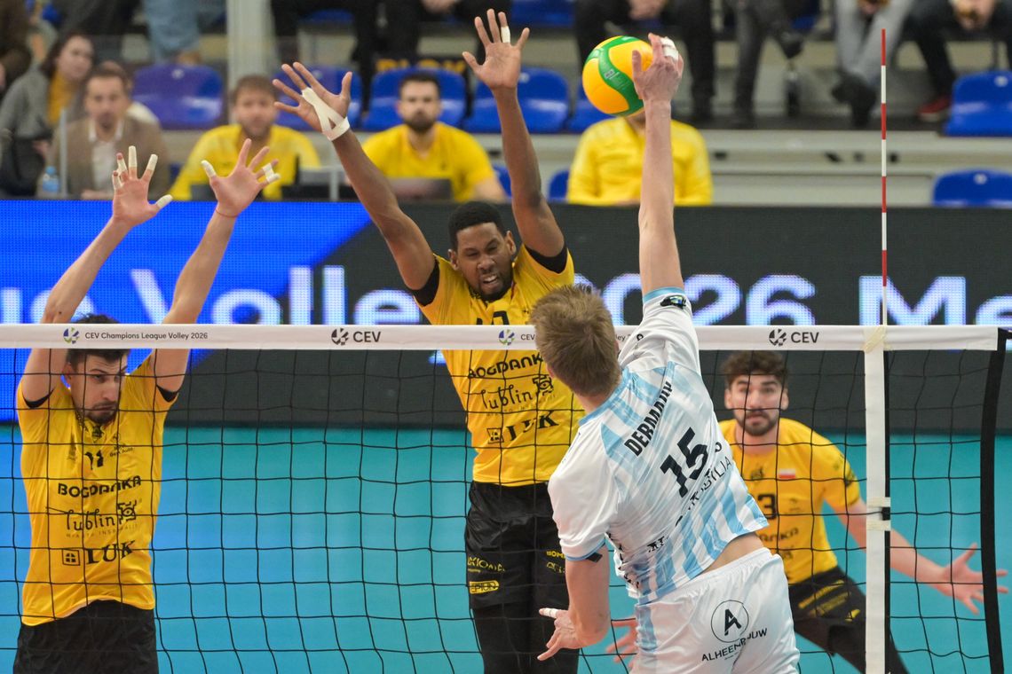 Liga Mistrzów Siatkarzy: Bogdanka LUK Lublin ograła Galatasaray Stambuł