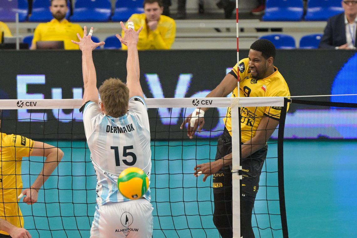 Liga Mistrzów siatkarzy: Bogdanka LUK Lublin ponownie lepsza od Knack Roeselare