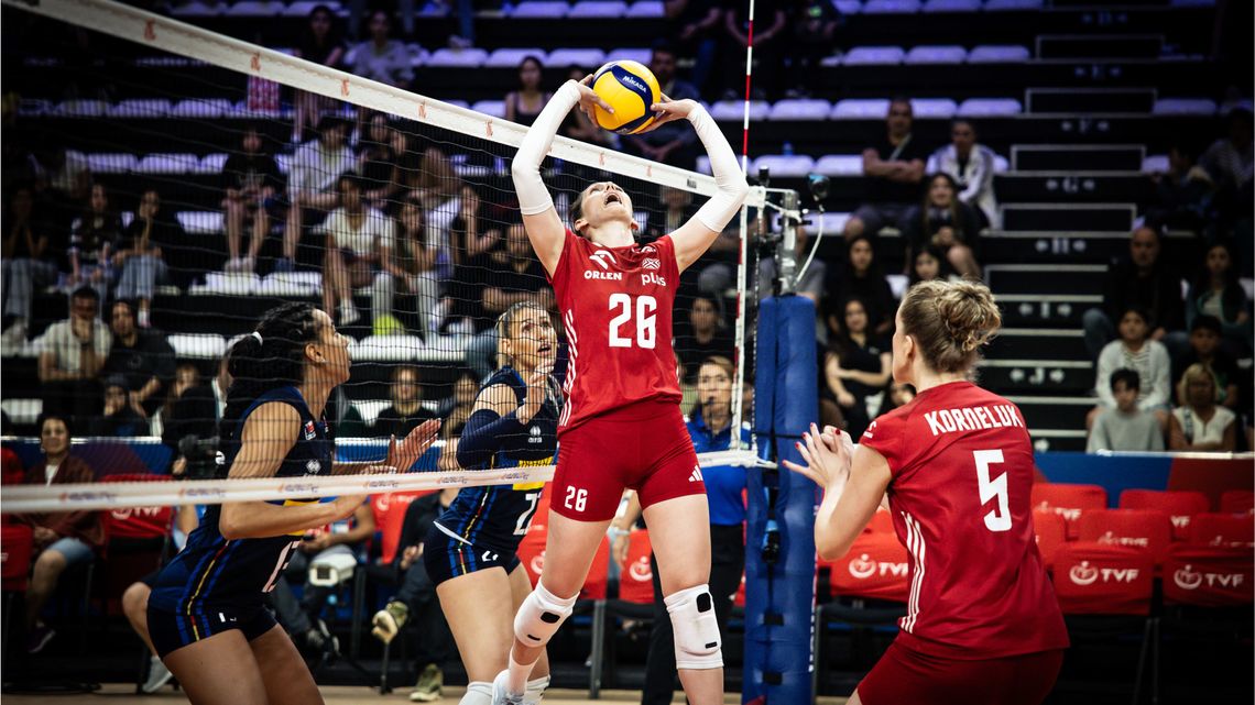 Liga Narodów: Udane otwarcie siatkarek reprezentacji Polski