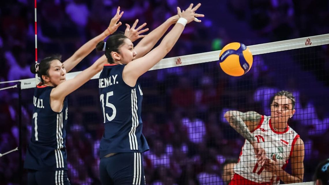Liga Narodów: w ćwierćfinale Polki lepsze od Chinek