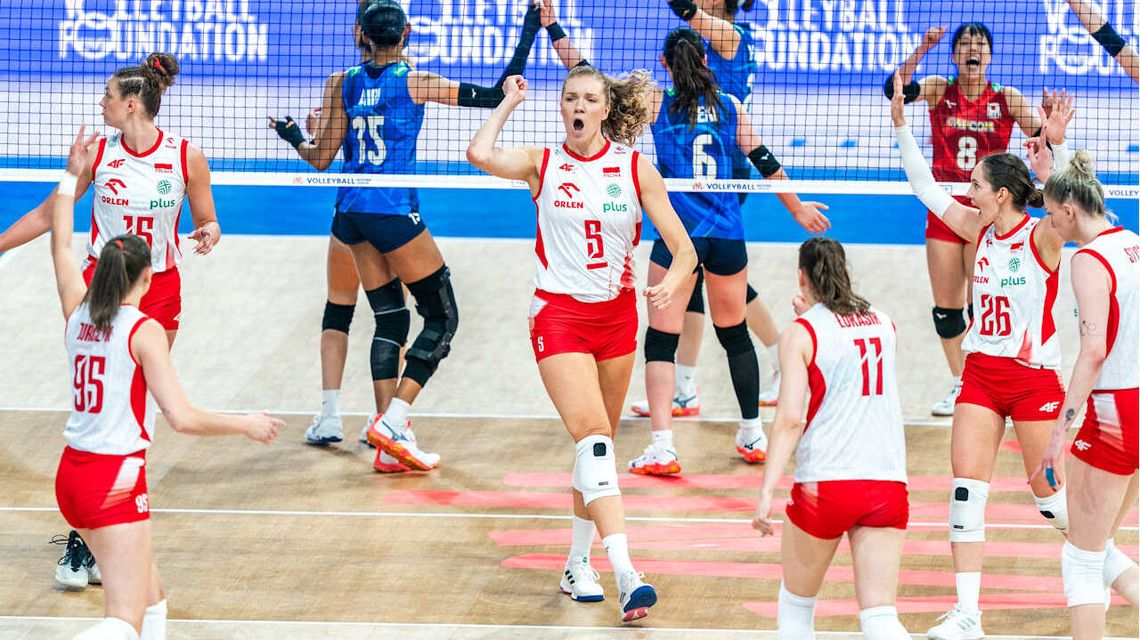 Liga Narodów: w meczu o brąz Polki lepsze od Japonek